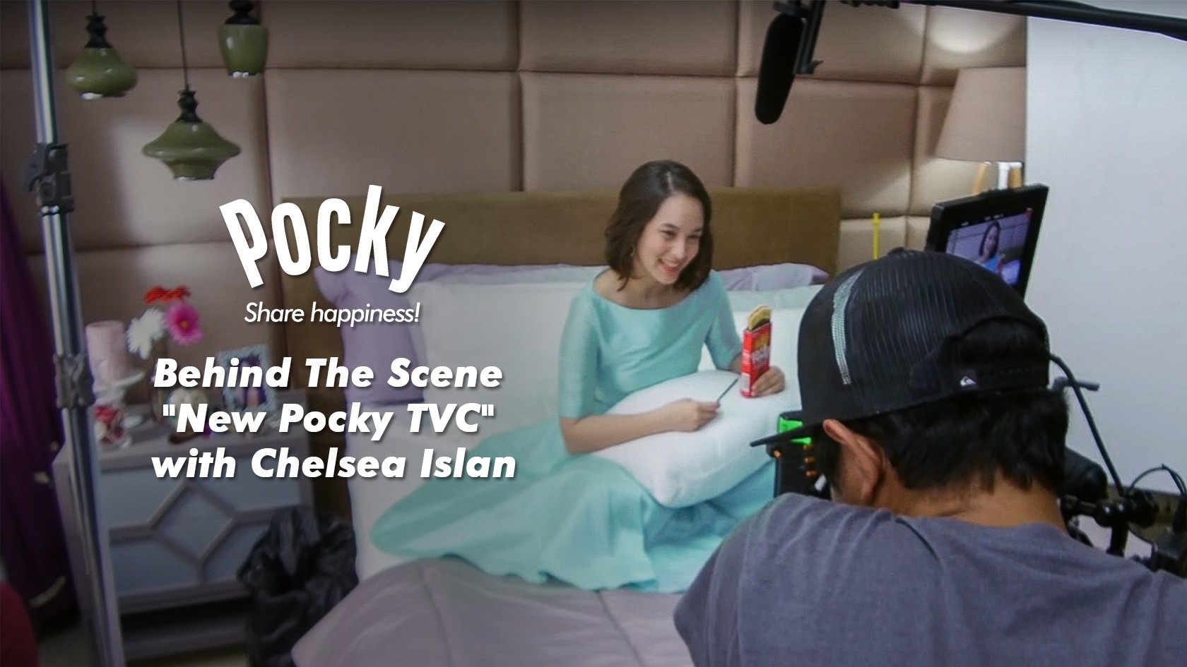 Behind The Scene TVC Pocky x Chelsea Islan